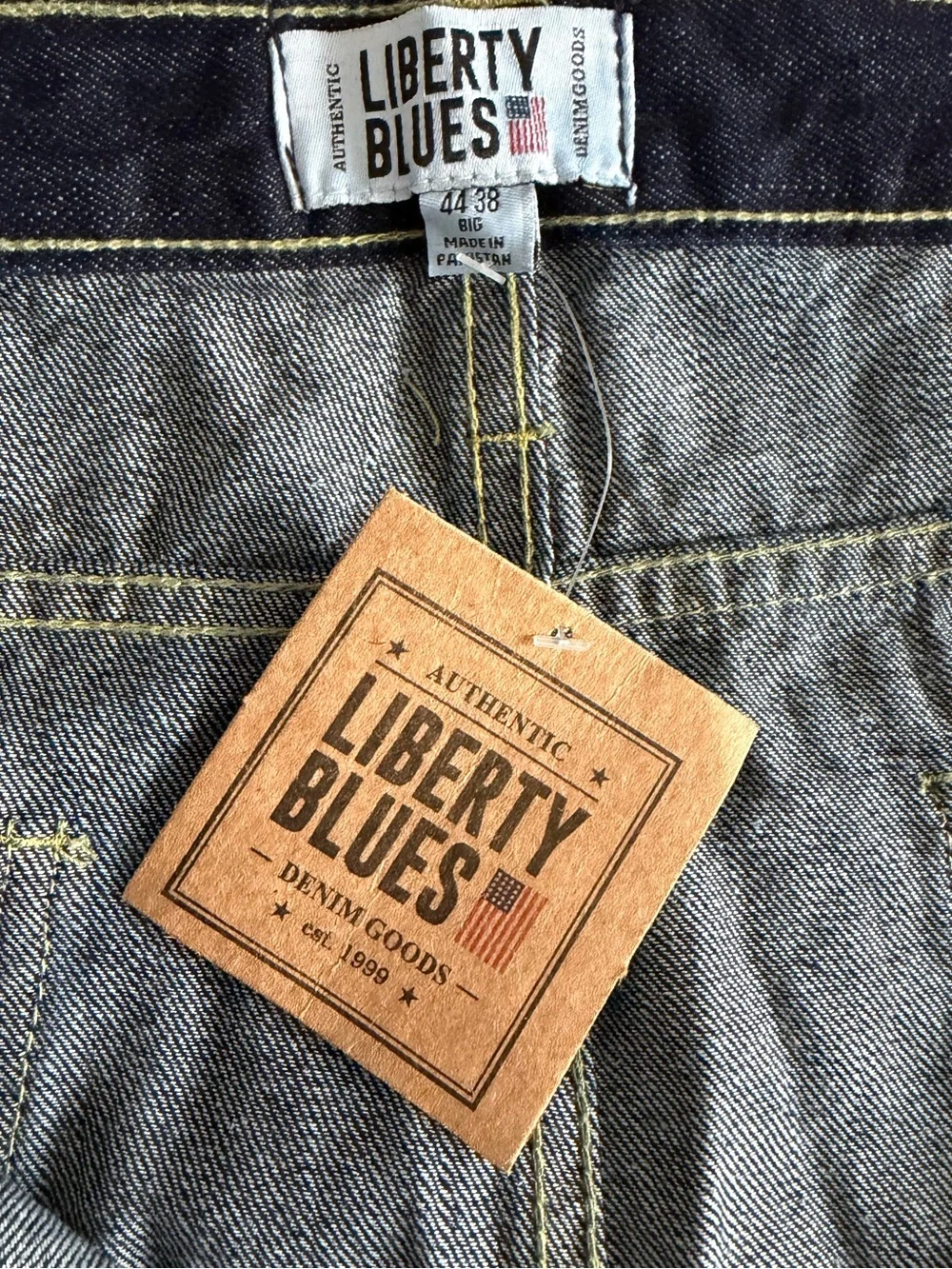 NWT Liberty Blues Men's Relaxed Jeans in Indigo